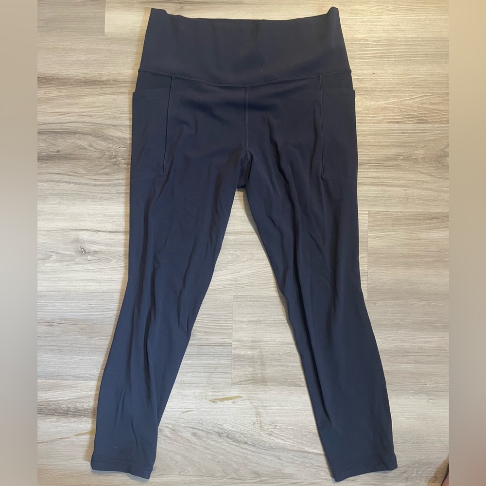 Athleta Black High-Waisted Leggings